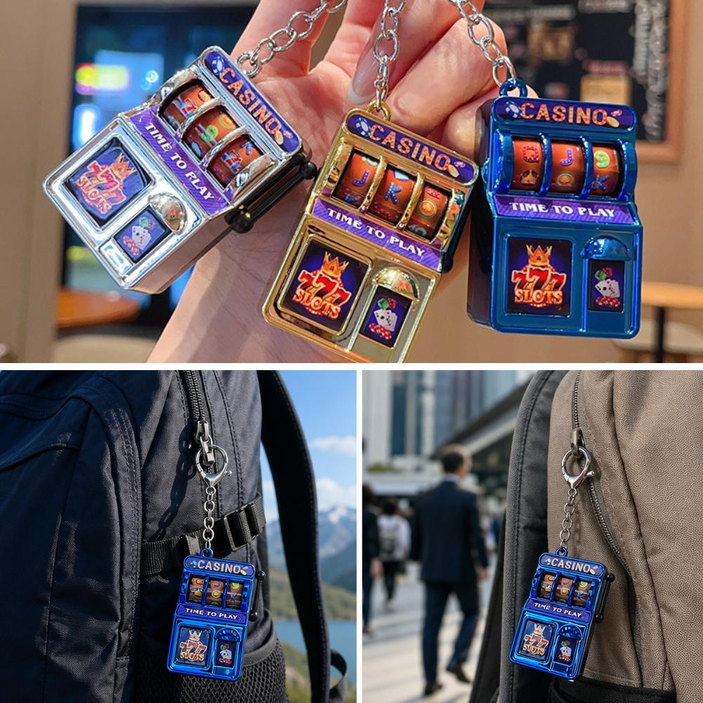 Mini-gokslotmachine sleutelhan - Arcade Game Jackpot recensie en prijs